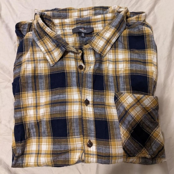 Vintage Plaid Mountain Ridge Flannel - Picture 3 of 4